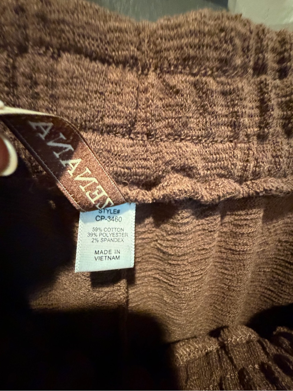 Zenana Outfitters Brown Pants Set - Picture 6 of 8